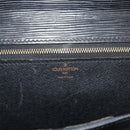 LOUIS VUITTON Epi Serviette Conseiller Business Bag Black M54422 LV Auth ka3192-18