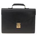 LOUIS VUITTON Epi Serviette Conseiller Business Bag Black M54422 LV Auth ka3192-13