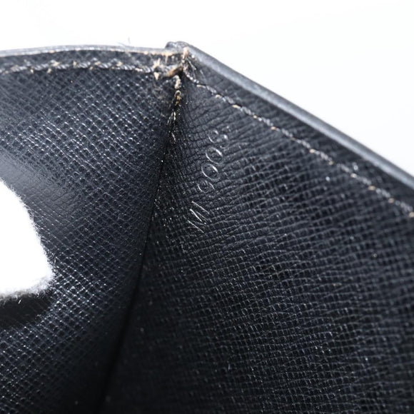 LOUIS VUITTON Epi Serviette Conseiller Business Bag Black M54422 LV Auth ka3192