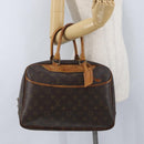 LOUIS VUITTON Monogram Deauville Handtasche M47270 LV Auth ka3195-25