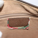 GUCCI GG Supreme Web Sherry Line Umhängetasche PVC Beige Gold 169937 Auth ka3198-16