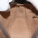 GUCCI GG Supreme Web Sherry Line Umhängetasche PVC Beige Gold 169937 Auth ka3198-19