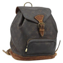 LOUIS VUITTON Monogram Montsouris MM Backpack M51136 LV Auth ka3199-1