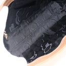 Salvatore Ferragamo Shoulder Bag Leather Brown Gold Auth ka3200-16