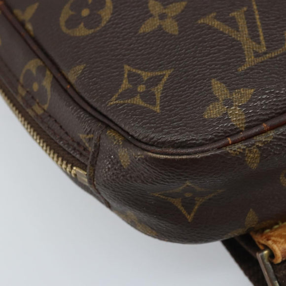 LOUIS VUITTON Monogram Pochette Gange Shoulder Bag M51870 LV Auth ka3205