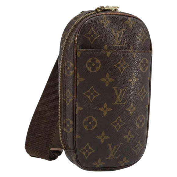 LOUIS VUITTON Monogram Pochette Gange Shoulder Bag M51870 LV Auth ka3205