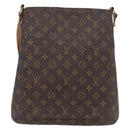 LOUIS VUITTON Monogram Musette Umhängetasche M51256 LV Auth ka3214-13