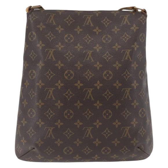 LOUIS VUITTON Monogram Musette Umhängetasche M51256 LV Auth ka3214