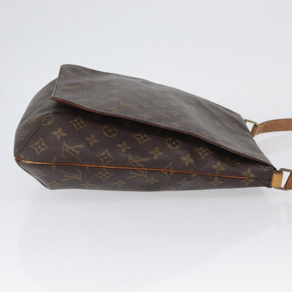 LOUIS VUITTON Monogram Musette Umhängetasche M51256 LV Auth ka3214