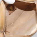 GUCCI Micro GG Supreme Web Sherry Line Shoulder Bag PVC Beige Gold Auth ka3222-11