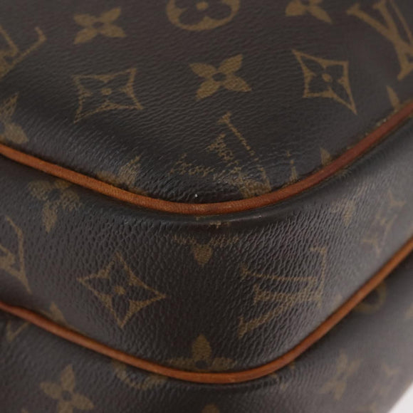 LOUIS VUITTON Monogram Reporter PM Shoulder Bag M45254 LV Auth ka3224