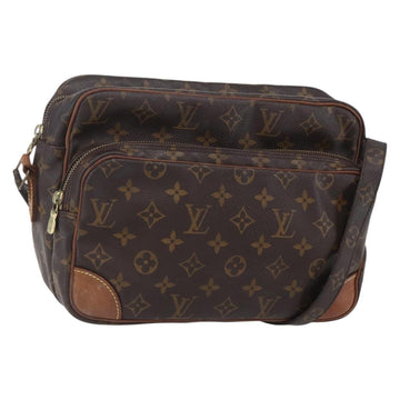 LOUIS VUITTON Monogram Nile Shoulder Bag M45244 LV Auth ka323