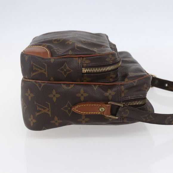 LOUIS VUITTON Monogram Nile Shoulder Bag M45244 LV Auth ka323