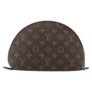 LOUIS VUITTON Monogram Trousse Demi Ronde Kosmetiktasche M47520 LV Auth ka3231-2