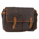 LOUIS VUITTON Monogram Gibeciere GM Shoulder Bag M42246 LV Auth ka3232-1