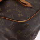LOUIS VUITTON Monogram Gibeciere GM Shoulder Bag M42246 LV Auth ka3232-10