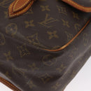 LOUIS VUITTON Monogram Gibeciere GM Shoulder Bag M42246 LV Auth ka3232-11