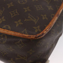 LOUIS VUITTON Monogram Gibeciere GM Shoulder Bag M42246 LV Auth ka3232-12