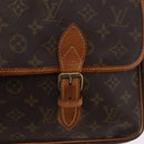 LOUIS VUITTON Monogram Gibeciere GM Shoulder Bag M42246 LV Auth ka3232-15