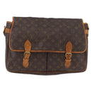LOUIS VUITTON Monogram Gibeciere GM Shoulder Bag M42246 LV Auth ka3232-2