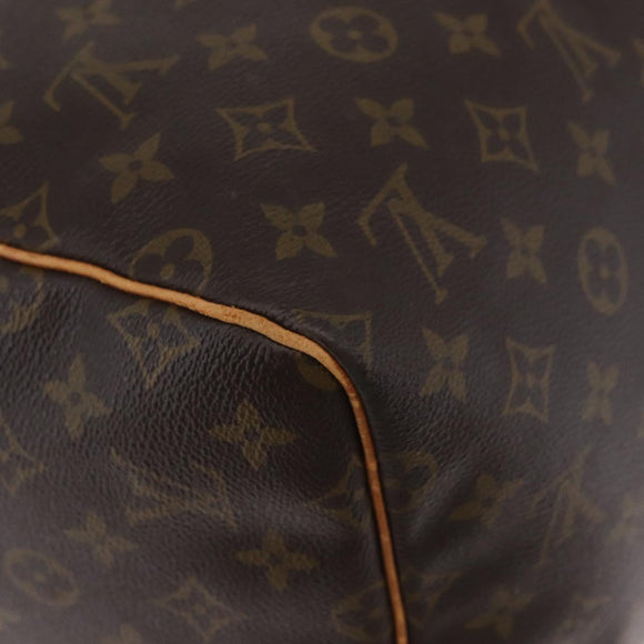 LOUIS VUITTON Monogram Keepall 55 Boston Bag M41424 LV Auth ka3233