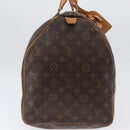 LOUIS VUITTON Monogram Keepall 55 Boston Bag M41424 LV Auth ka3233-4