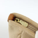 LOUIS VUITTON Antigua Cabas MM Tote Bag Canvas Beige Red M40035 LV Auth ka3234-10