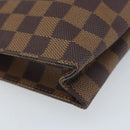 LOUIS VUITTON Damier Ebene Poche Toilette 26 Pouch N47543 LV Auth ka3237-16