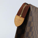 LOUIS VUITTON Damier Ebene Poche Toilette 26 Pouch N47543 LV Auth ka3237-8