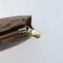 LOUIS VUITTON Damier Ebene Poche Toilette 26 Pouch N47543 LV Auth ka3237-9