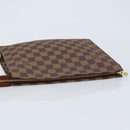 LOUIS VUITTON Damier Ebene Poche Toilette 26 Pouch N47543 LV Auth ka3237-5