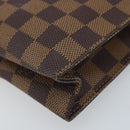 LOUIS VUITTON Damier Ebene Poche Toilette 26 Pouch N47543 LV Auth ka3237-7