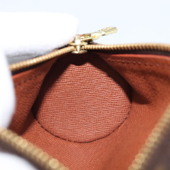 LOUIS VUITTON Monogram Papillon Pouch LV Auth ka3239