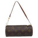 LOUIS VUITTON Monogram Papillon Pouch LV Auth ka3239-3