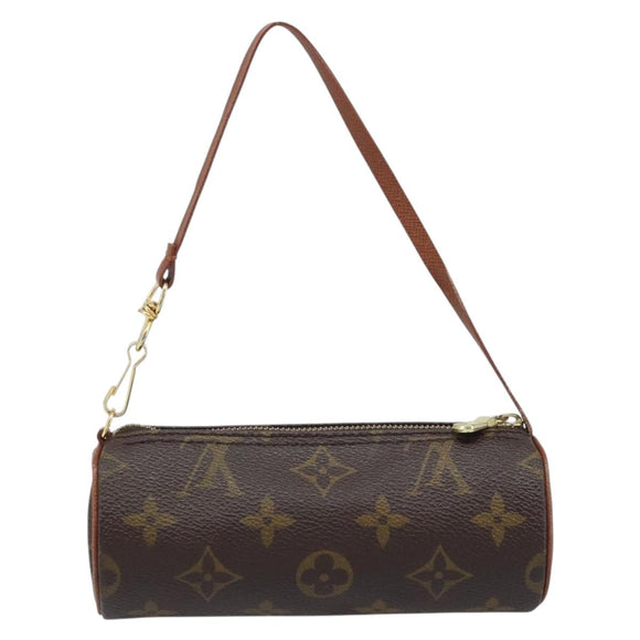 LOUIS VUITTON Monogram Papillon Pouch LV Auth ka3239