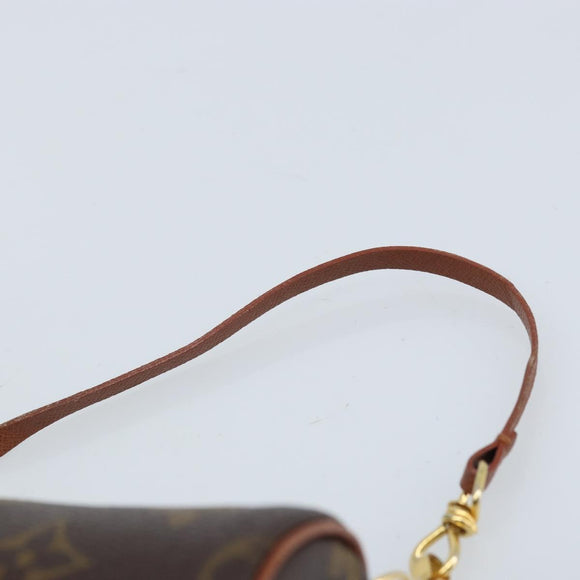 LOUIS VUITTON Monogram Papillon Pouch LV Auth ka3239