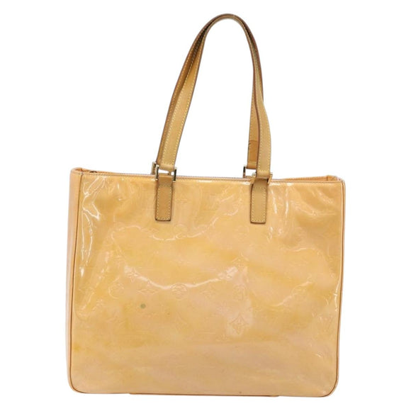 LOUIS VUITTON Monogram Vernis Columbus Bag Marshmallow Pink M91032 Auth ka3240