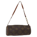 LOUIS VUITTON Monogram Papillon Pouch LV Auth ka3246-1