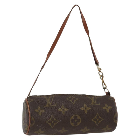 LOUIS VUITTON Monogram Papillon Pouch LV Auth ka3246