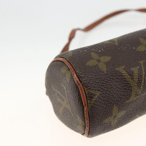 LOUIS VUITTON Monogram Papillon Pouch LV Auth ka3246