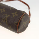 LOUIS VUITTON Monogram Papillon Pouch LV Auth ka3246-17