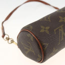 LOUIS VUITTON Monogram Papillon Pouch LV Auth ka3246-18
