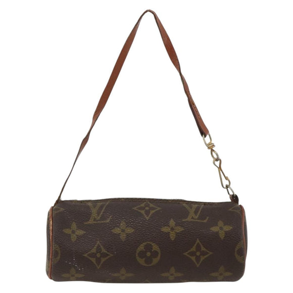 LOUIS VUITTON Monogram Papillon Pouch LV Auth ka3246