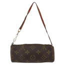 LOUIS VUITTON Monogram Papillon Pouch LV Auth ka3246-2