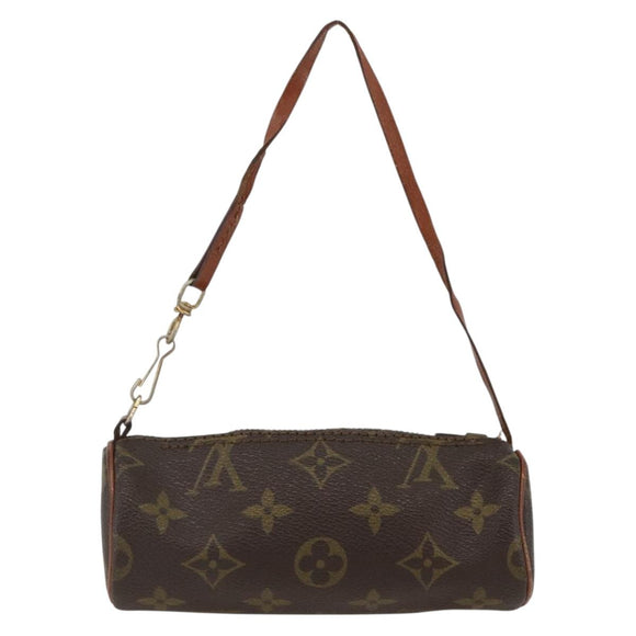 LOUIS VUITTON Monogram Papillon Pouch LV Auth ka3246