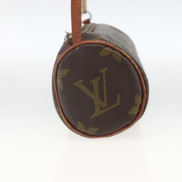 LOUIS VUITTON Monogram Papillon Pouch LV Auth ka3246