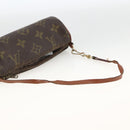 LOUIS VUITTON Monogram Papillon Pouch LV Auth ka3246-9