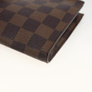 LOUIS VUITTON Damier Ebene Marais Pouch LV Auth ka3248-15