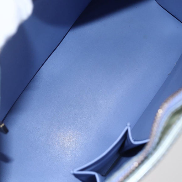 LOUIS VUITTON Monogram Vernis Houston Hand Bag Lavande M91218 LV Auth ka325V