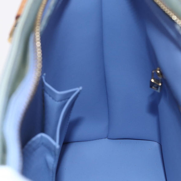 LOUIS VUITTON Monogram Vernis Houston Hand Bag Lavande M91218 LV Auth ka325V